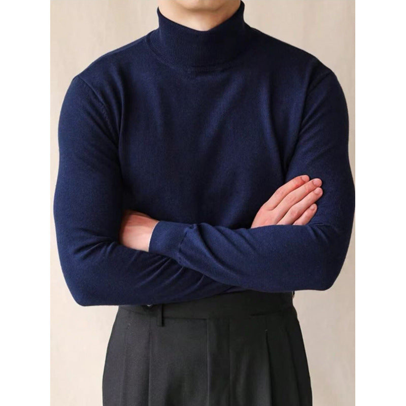 Autumn And Winter Turtleneck Cotton Sweater