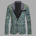 Velvet Men's Sequined Performance Dress suit
