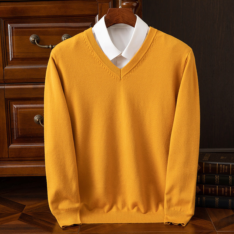 Men's V-neck Sweater