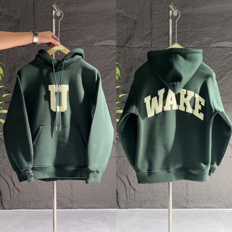 High-grade Loose All-match Letters Long Sleeve Casual hoodie