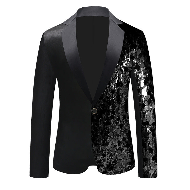 Men's Sequined Suit Jacket
