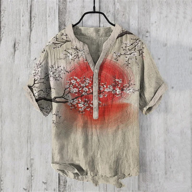 Men's three Breasted shirt