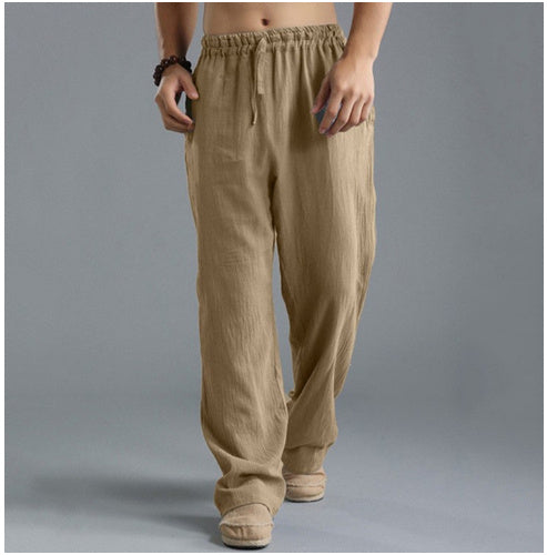Men's Breathable Linen Loose Casual Pants