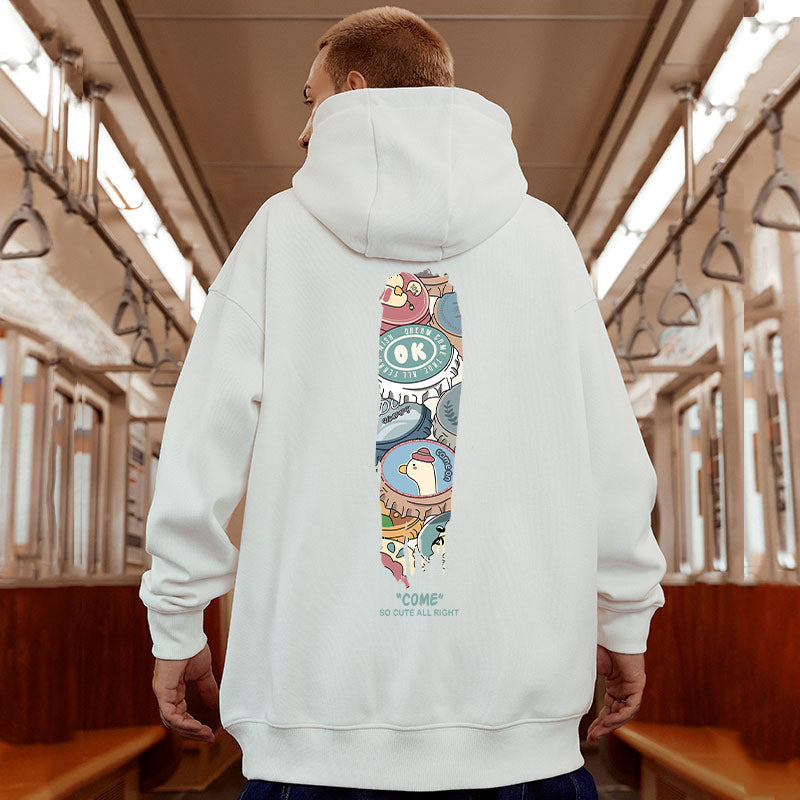 Winter Tide Loose hoodie