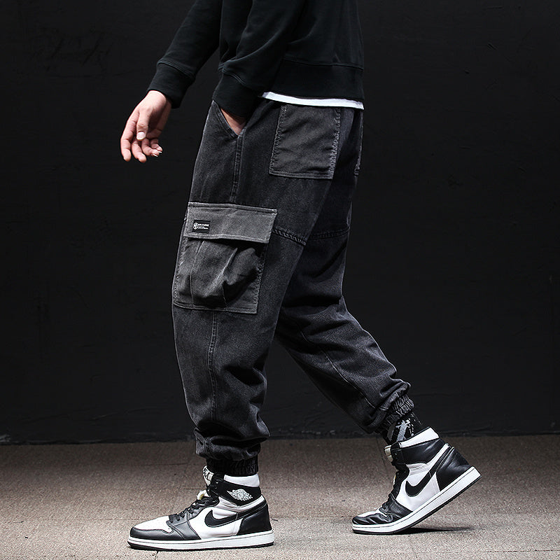 Fallwinter Tooling Jeans Mens Loose