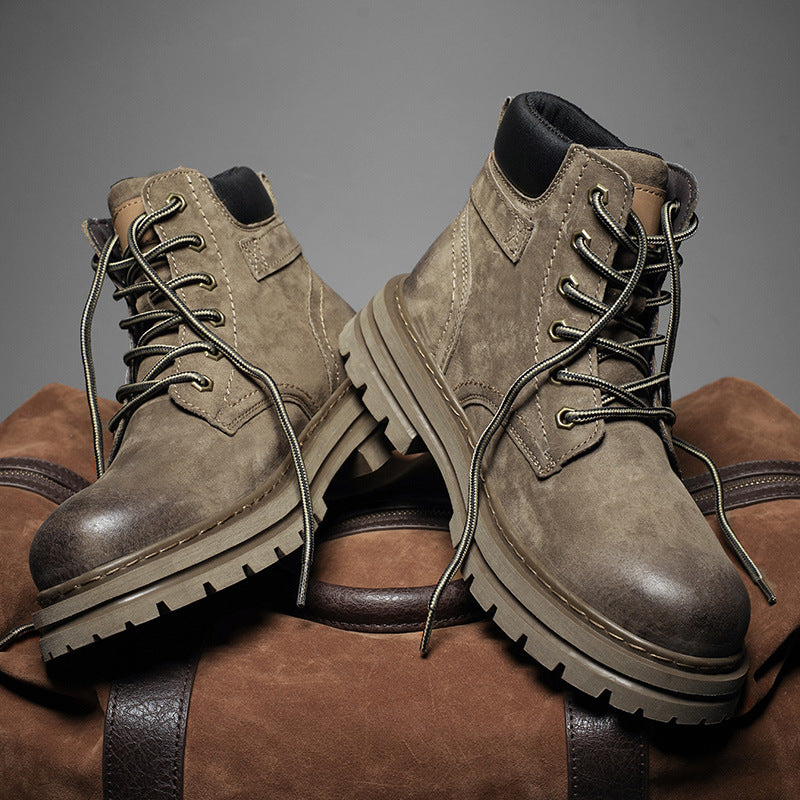 Men's Autumn And Winter Retro British Style boots