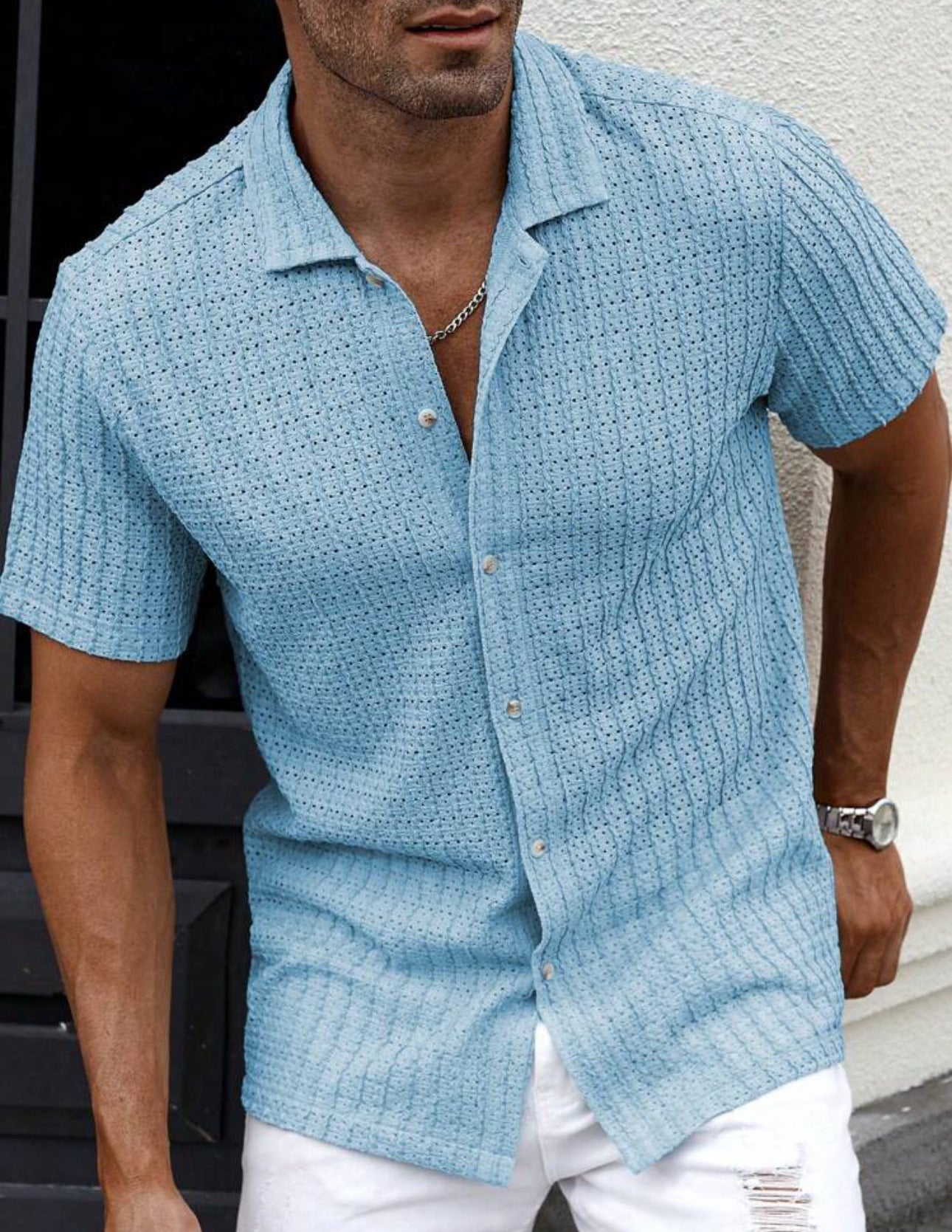 Men's Casual Slim shirt