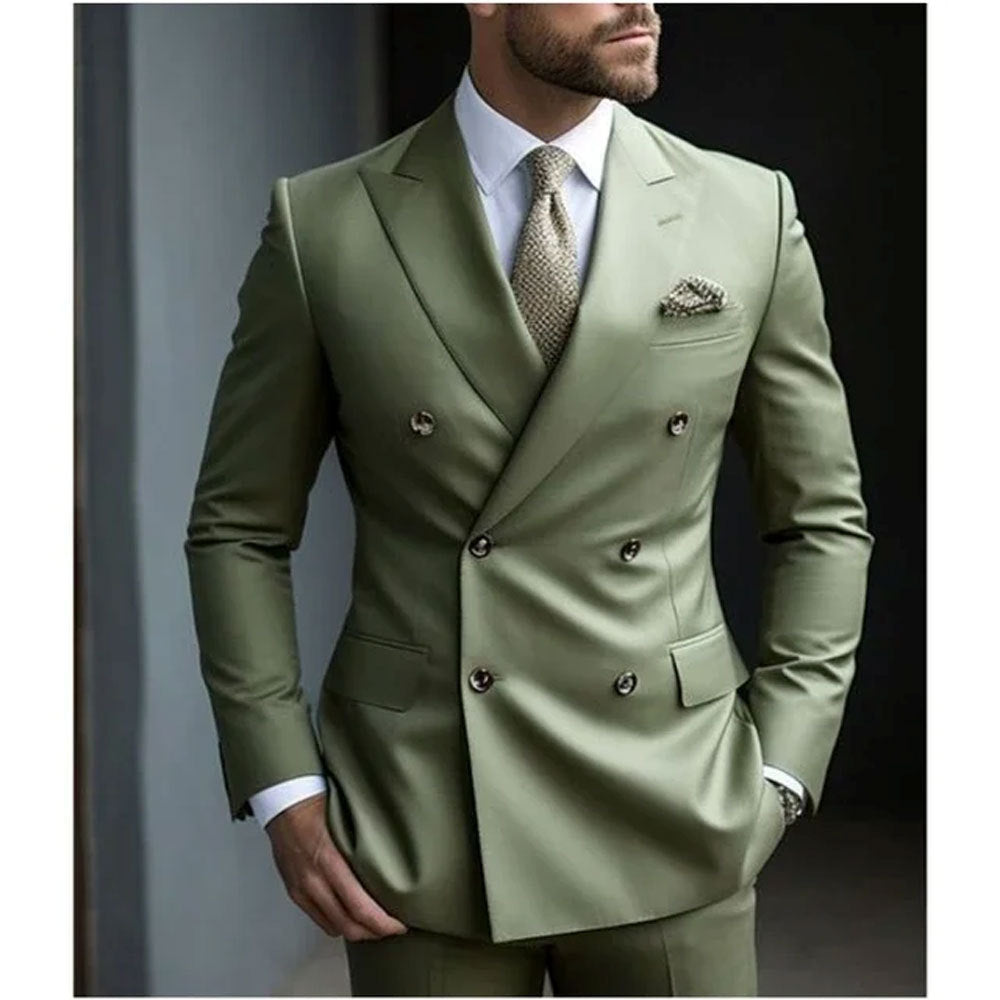 Men's Two-piece Slim Fit Business casual Suit