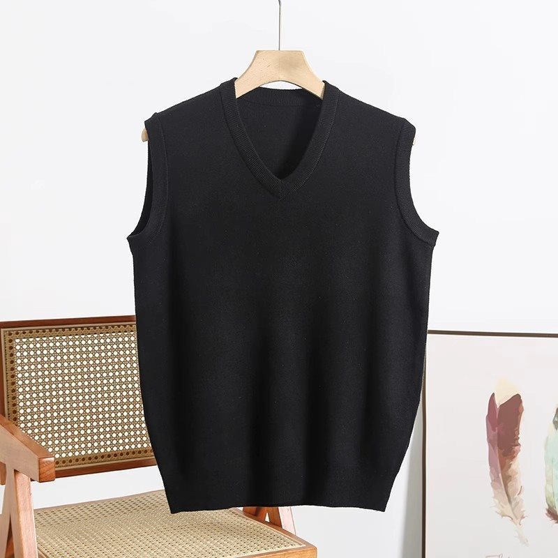 V-neck Sweater Vest Men