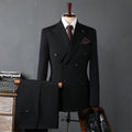 Men's Double Breasted Casual Suit Set
