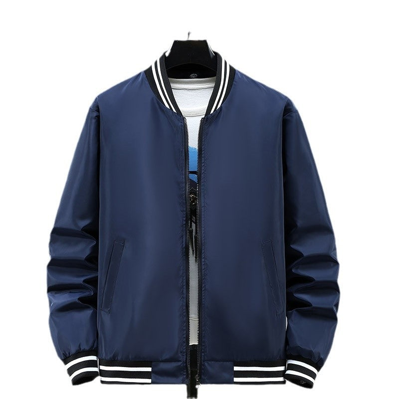 Stand Collar Spring And Autumn Loose All-matching Casual jacket