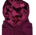 Brushed Hoody Silk Lining Hat Cotton Mixed Polyester hoodie