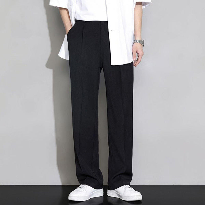 Ins Draping Design Wide-leg Pants