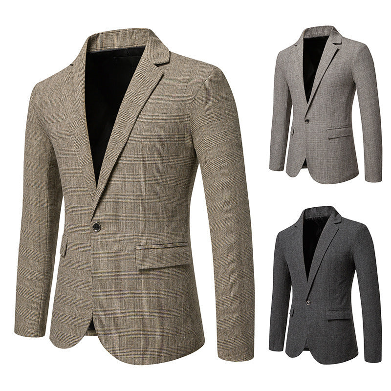 Woolen Casual Small Suit Coat