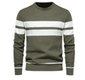 Men's Pullover Multi-color Round Neck Sweater