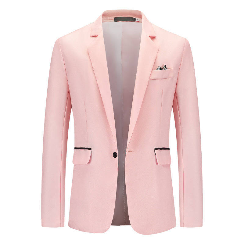 Men's Loose Single-breasted Business Suit Jacket