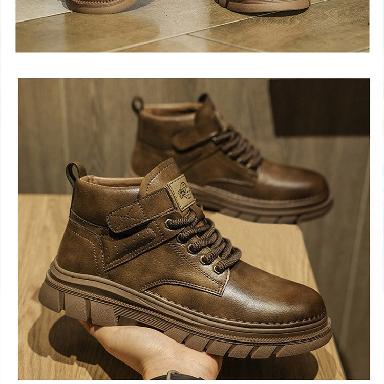 Martin Boots Men's High Top Working Wear Retro boots