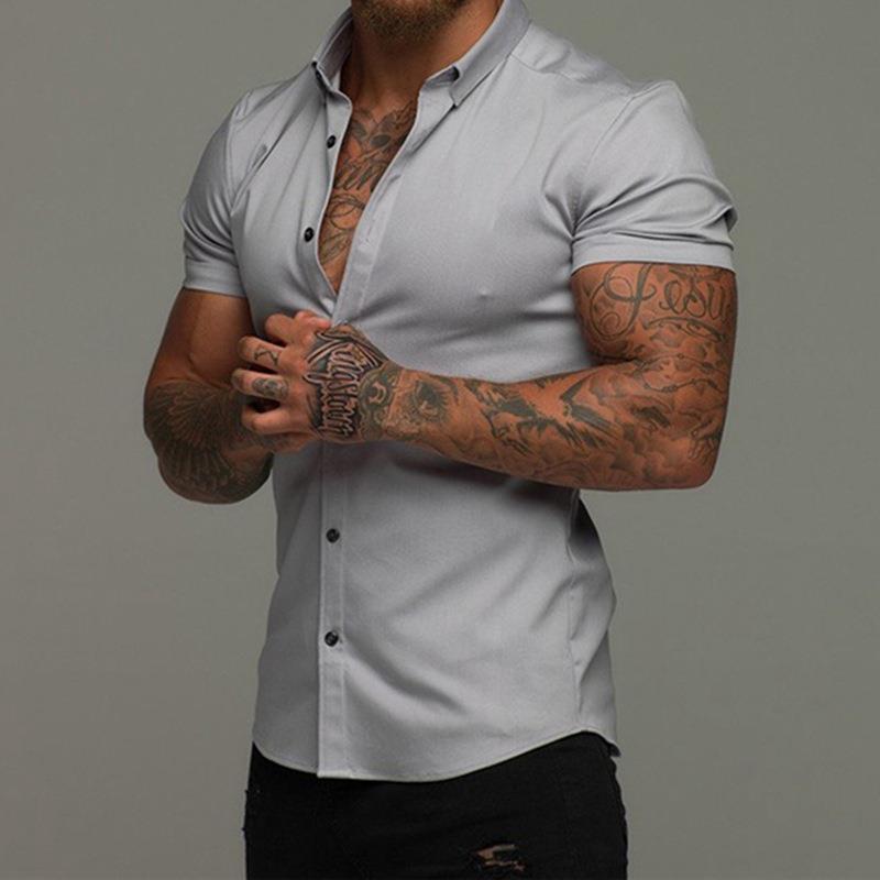 Men's Fitness Short Sleeve Shirt