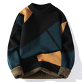 Color Matching Fashionable Warm Sweater