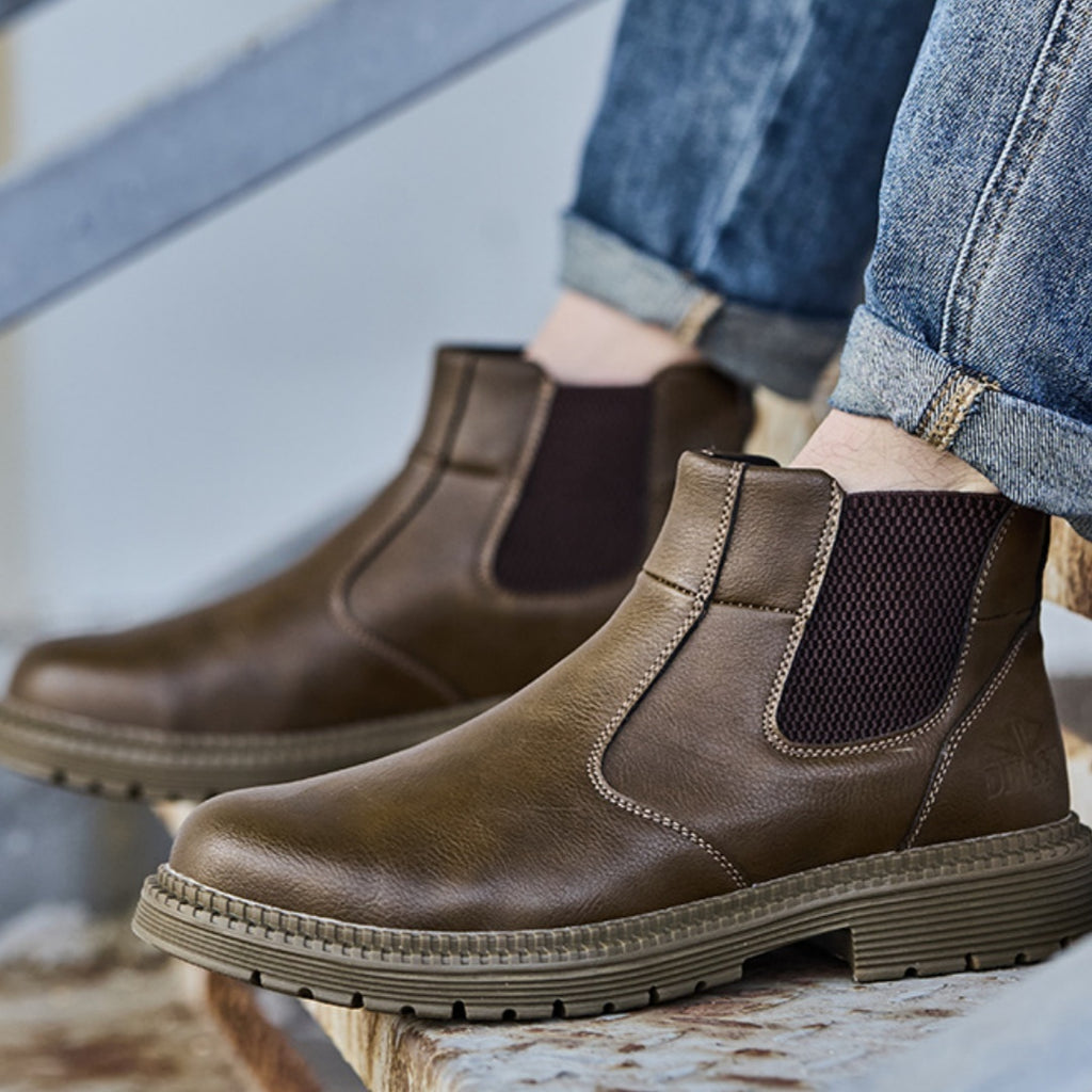 Men's High-top Labor Protection Boots