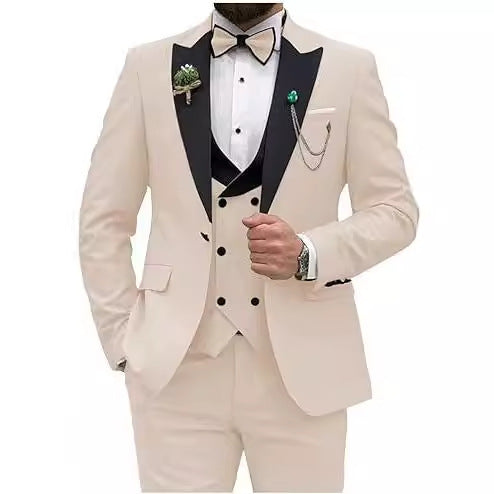 Men's Three-piece Slim Fit Men's Formal Suit