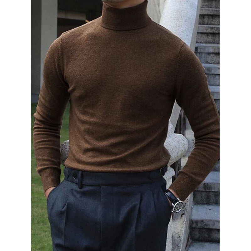 Autumn And Winter Turtleneck Cotton Sweater