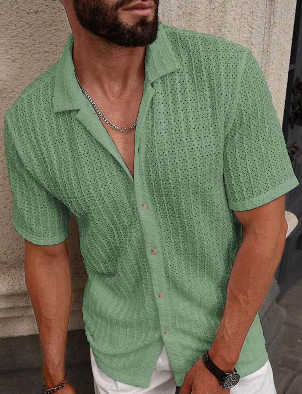 Men's Casual Slim shirt