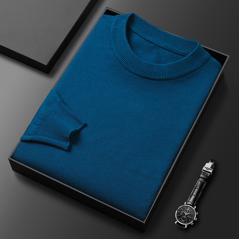 Autumn And Winter Knitting Bottoming Shirt Men