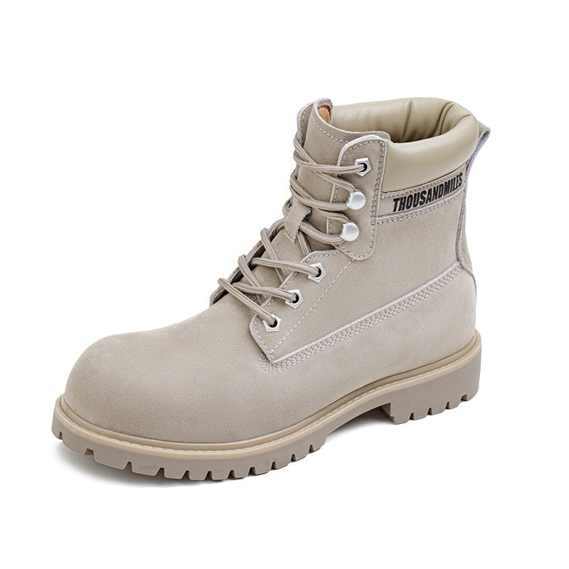 Winter Casual Platform Mid-Top Martin Boots