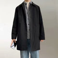 Men's Medium Length Spring And Autumn Leisure Trench Coat