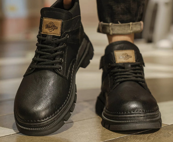 Martin Boots Men's High Top Working Wear Retro boots