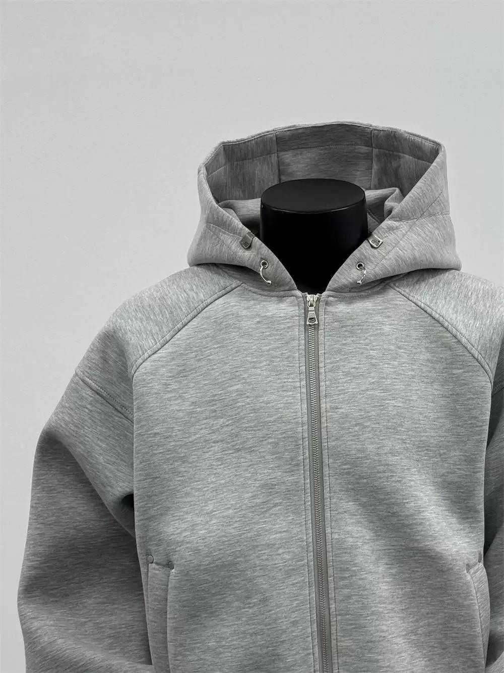 Winter Loose Retro Zipper Cardigan Sweater men