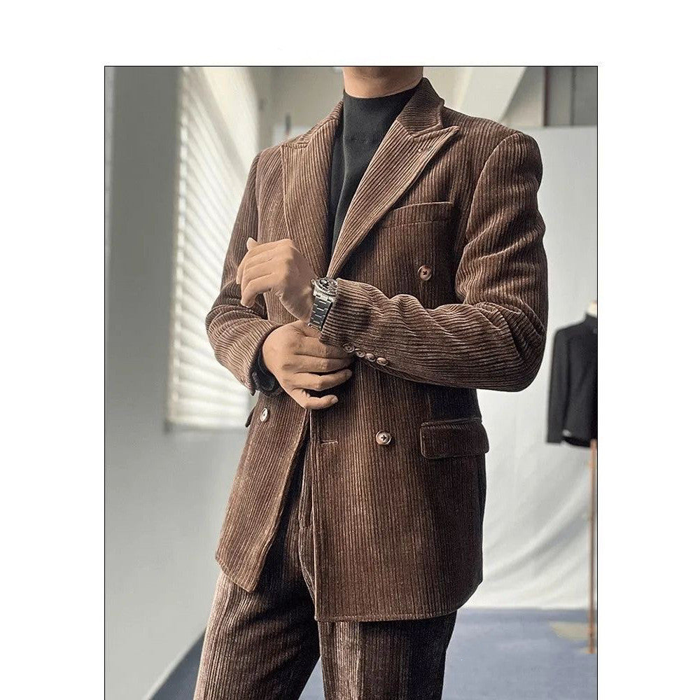 Corduroy Retro Suit men