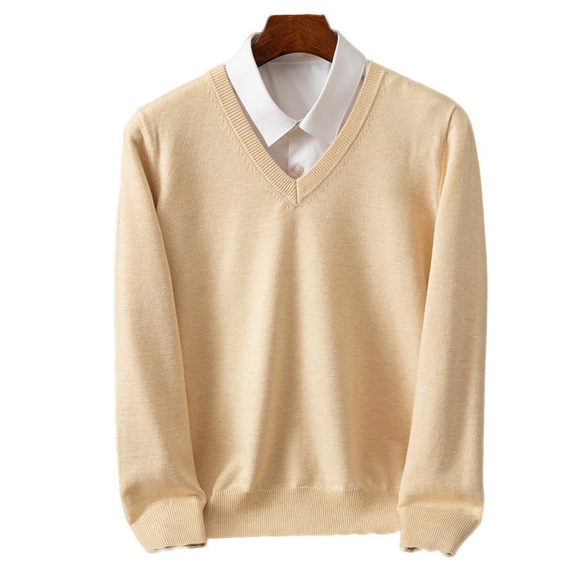 Men's V-neck Sweater