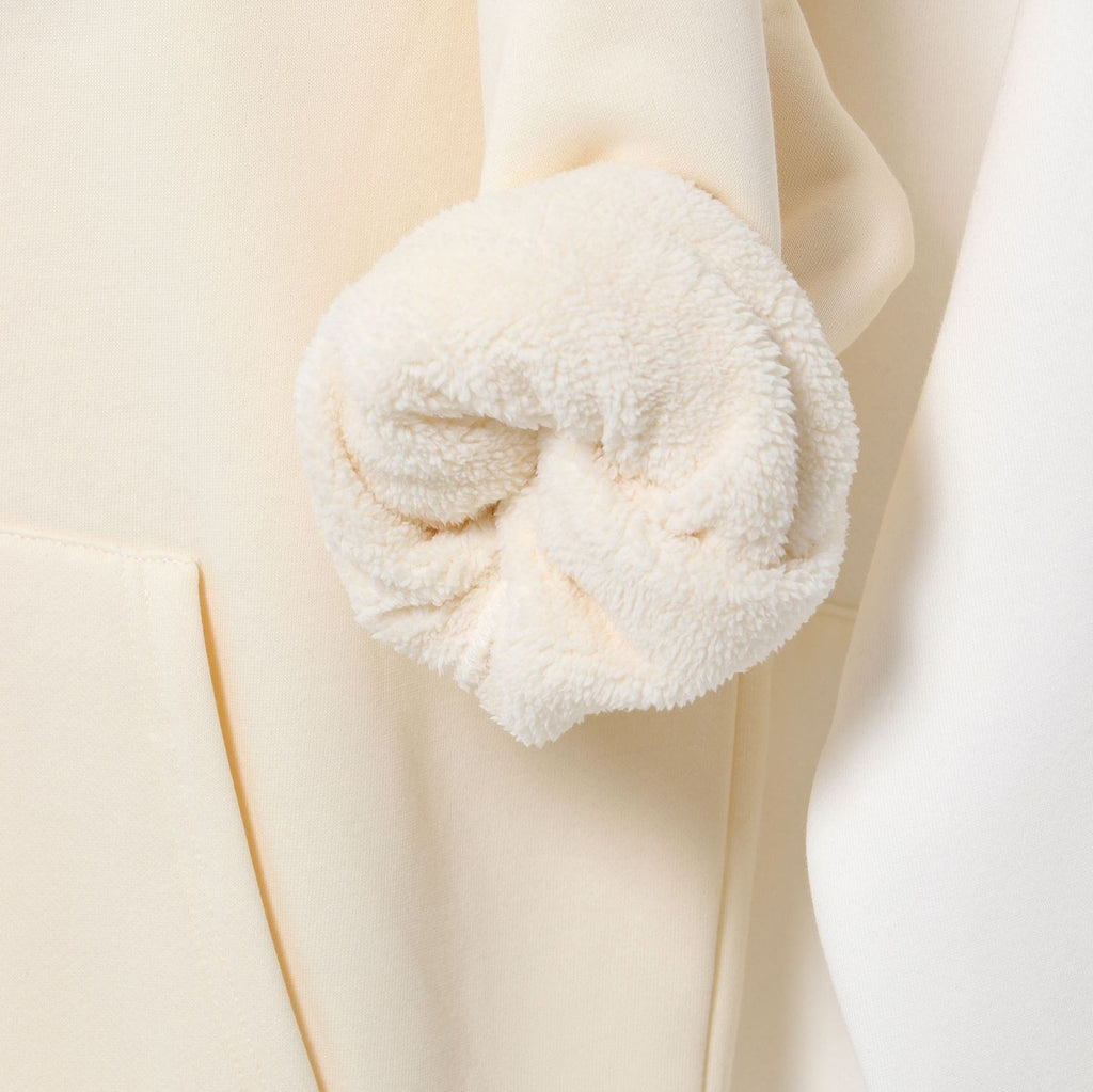 Fleece Hooded Pullover Men's Solid Color Sweater