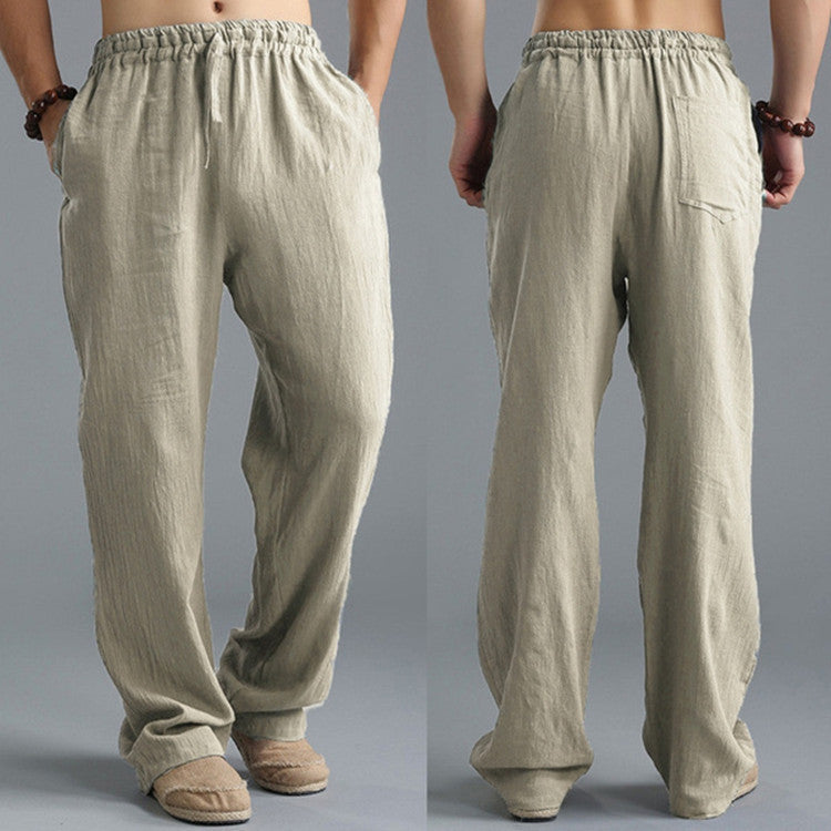 Men's Breathable Linen Loose Casual Pants