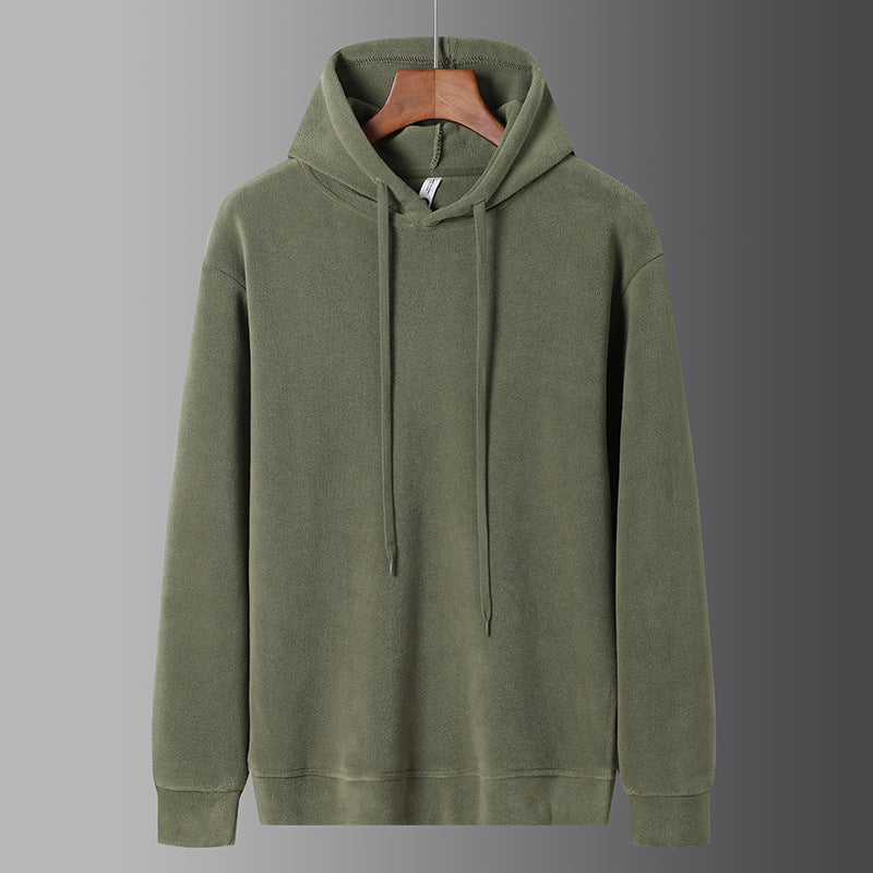 Autumn And Winter Solid Color Hooded Sweater