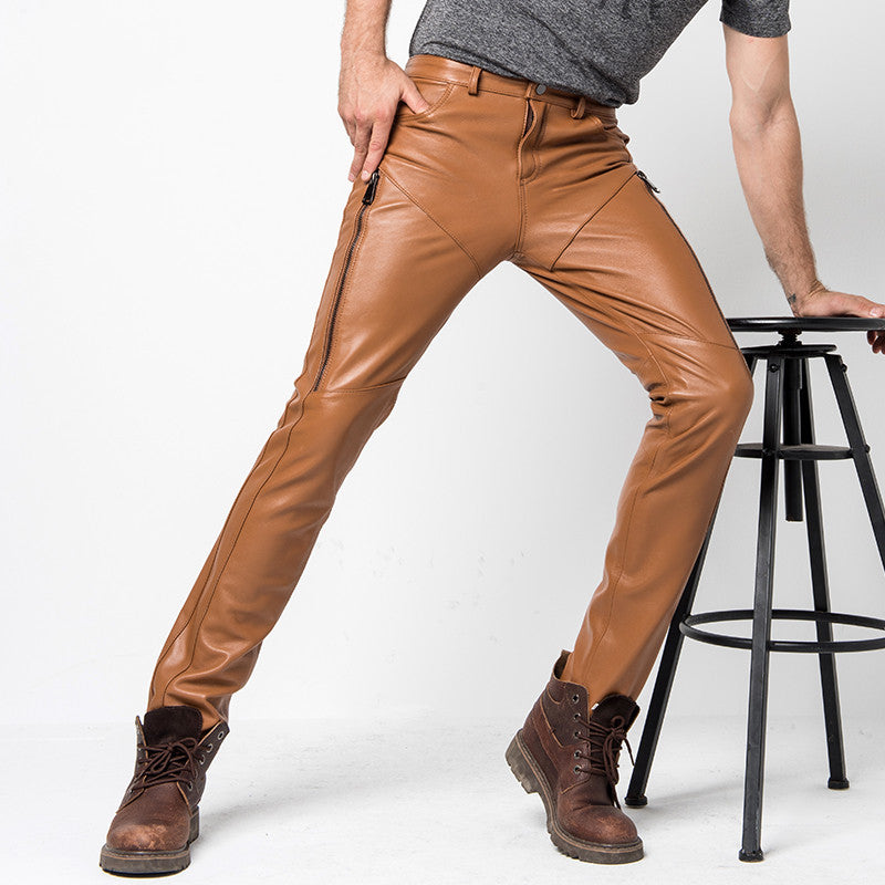 Leather Pants Men