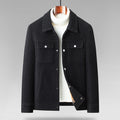 Casual Men's Fleece-lined Warm Coat