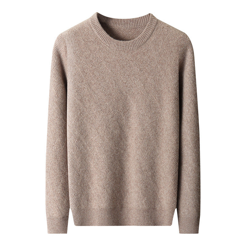 Round-neck Long-sleeved Pullover Thin Loose Leisure