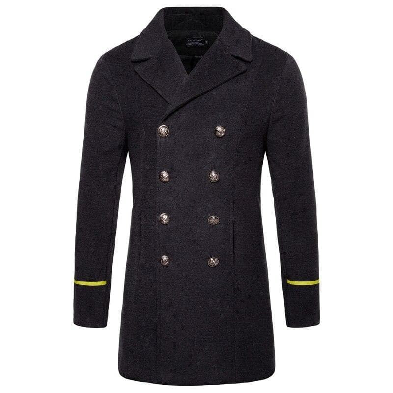Mid-length Men's Trench Coat
