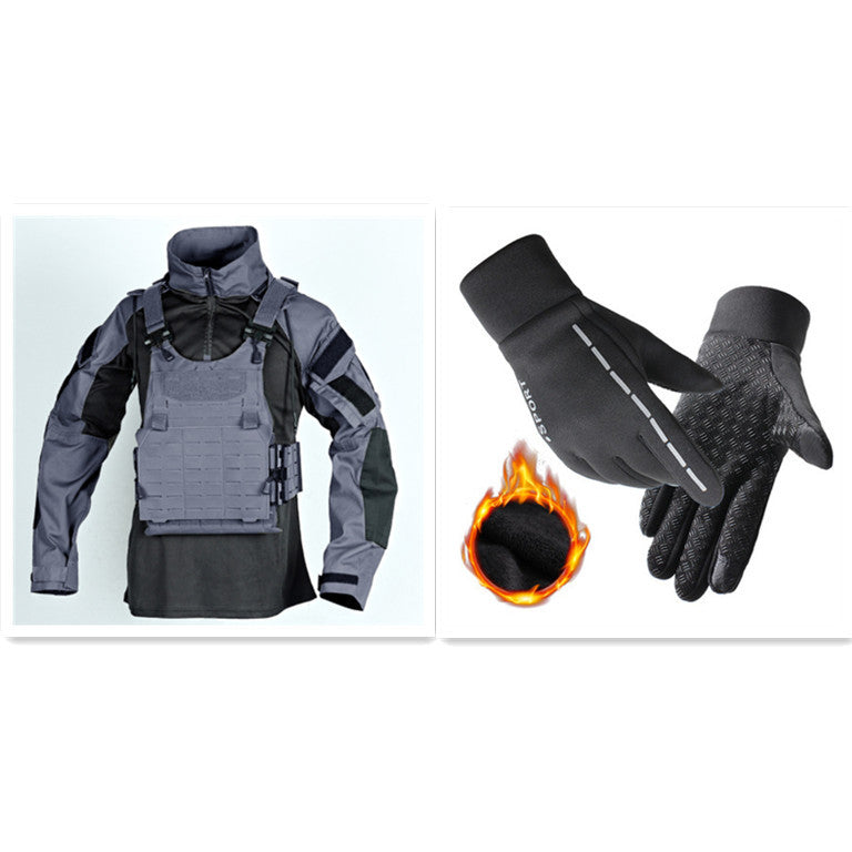 Spring And Autumn Long-sleeved Detachable jacket