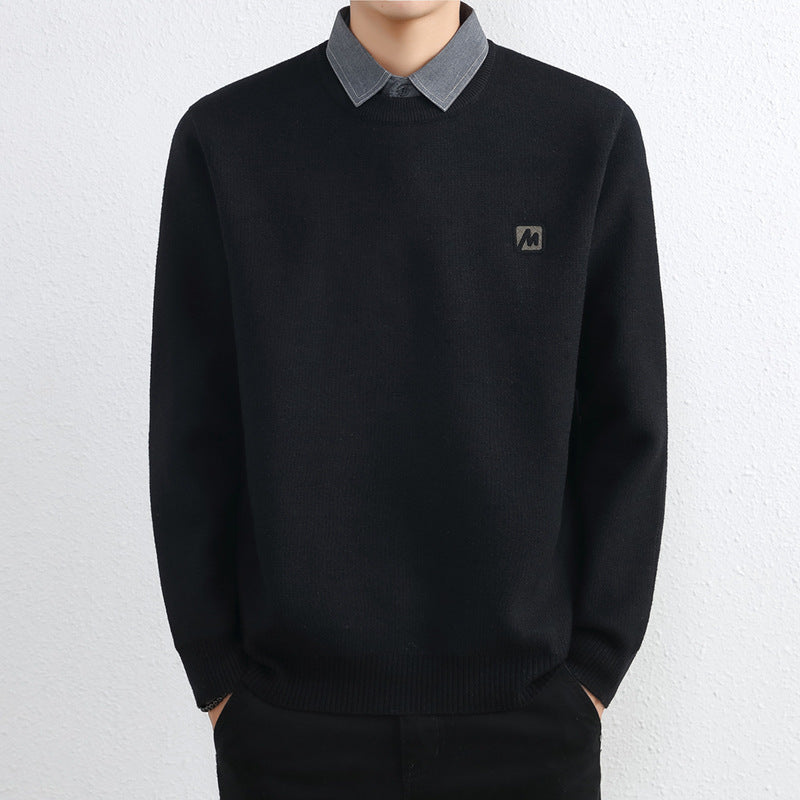 Simple Two Pieces Sweaters Men