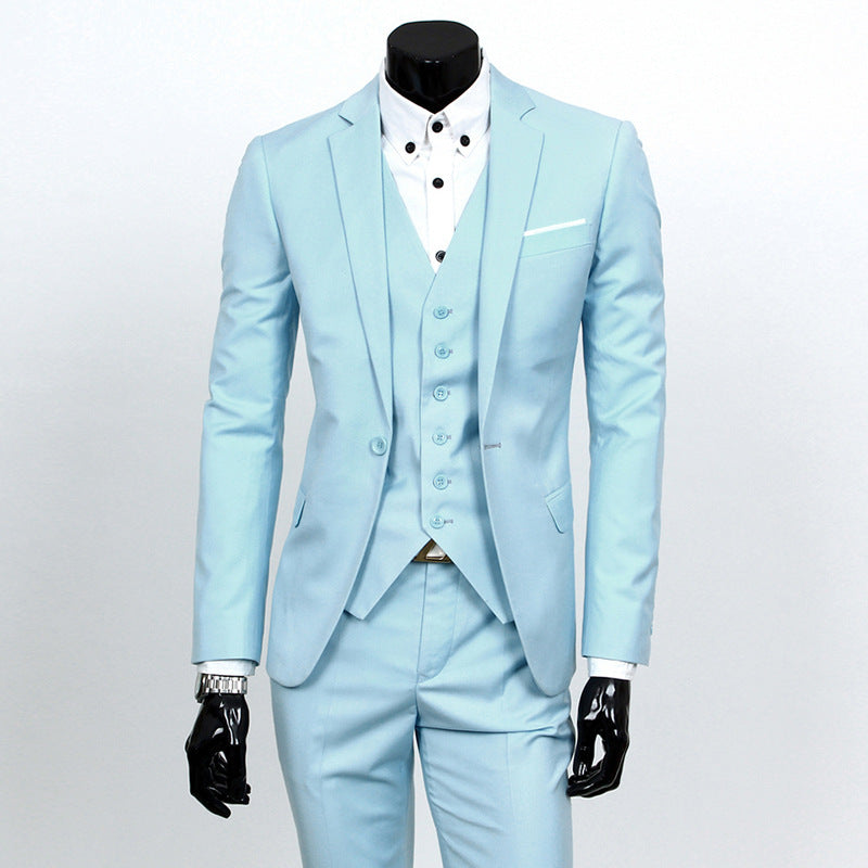 Three-piece Set Slim-fit Formal Wear suit