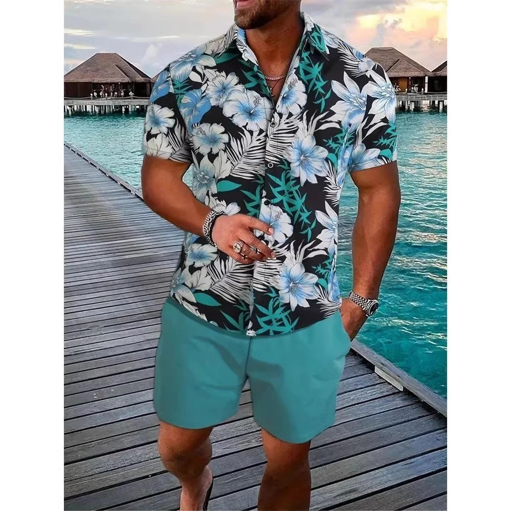 Beach Style Short Sleeve Shirt