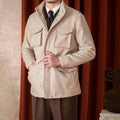 Wool Safari Jacket men