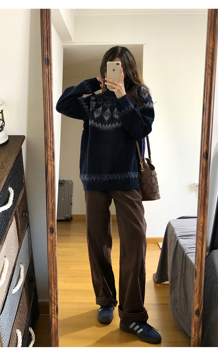 Couple's Knitwear Autumn And Winter Christmas Sweater