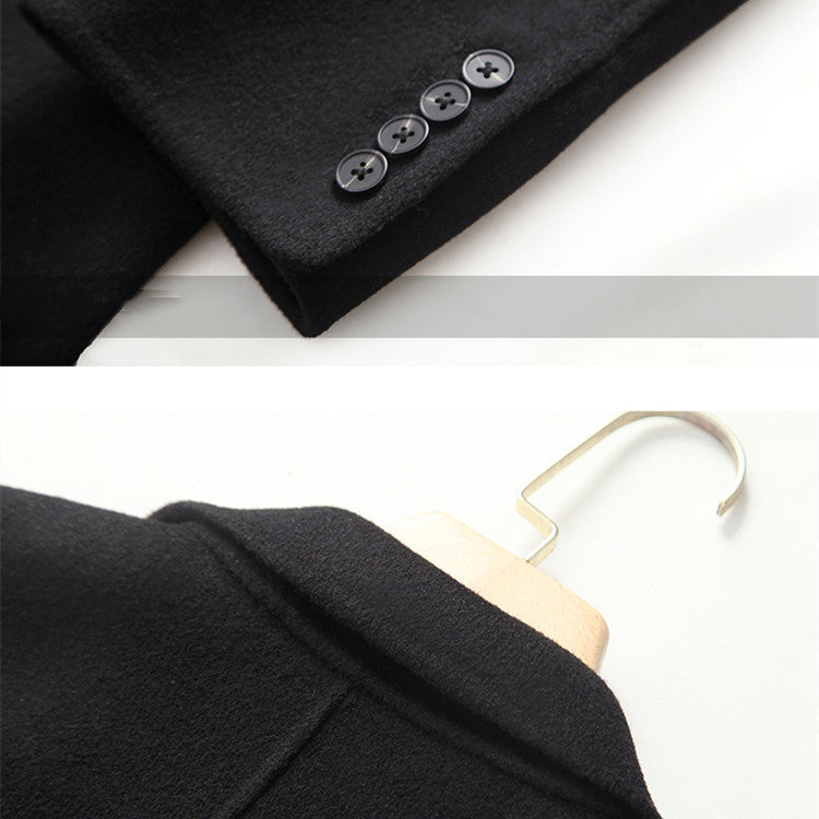 Men's Thickened Cashmere Coat