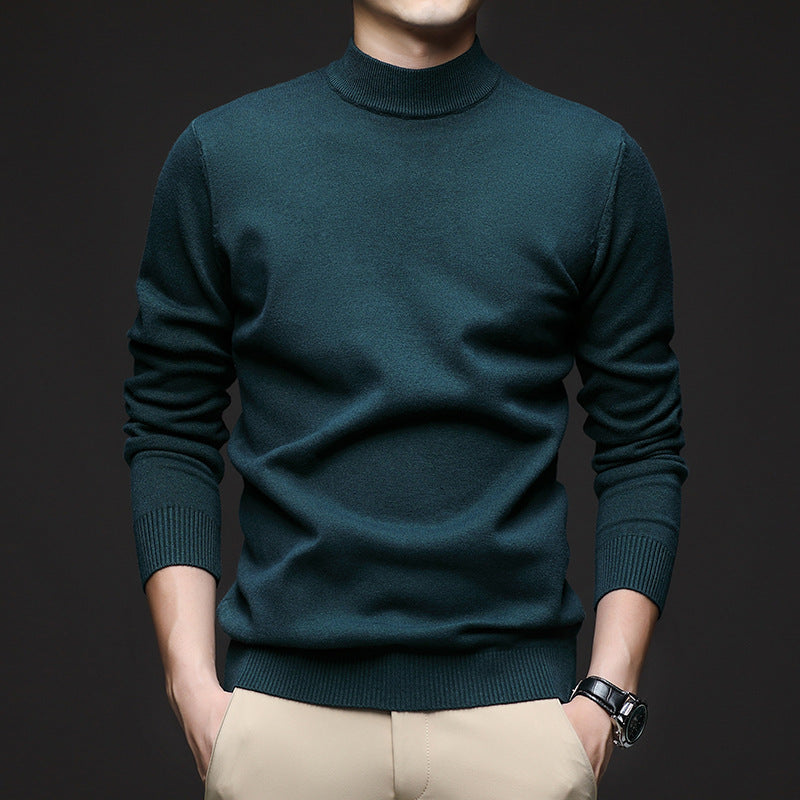 Half Turtleneck Slim Fit Base Sweater