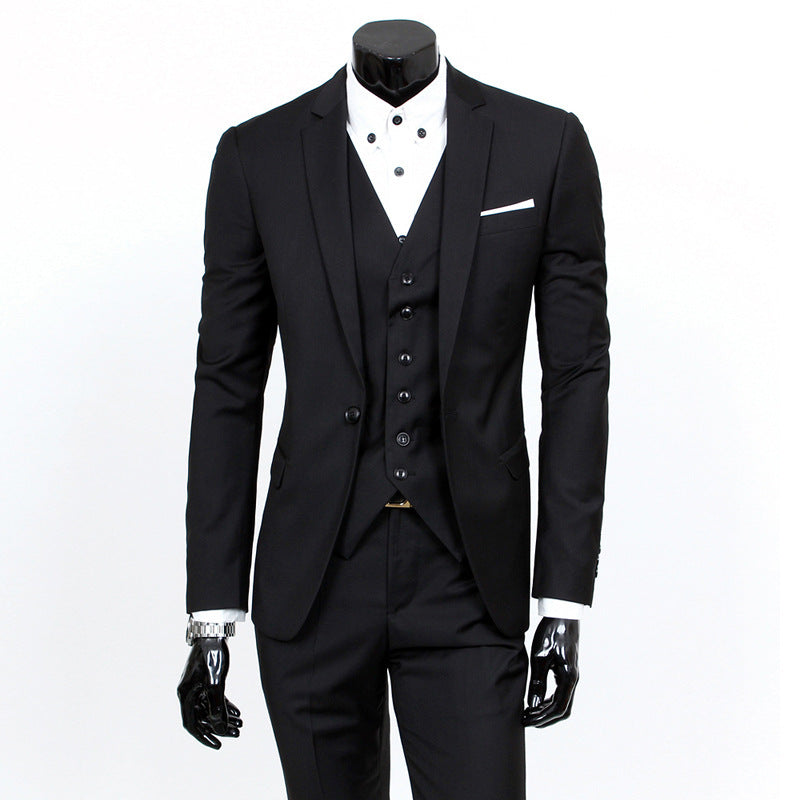 Three-piece Set Slim-fit Formal Wear suit